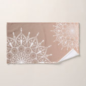Mandala brawn badhandtuch set (Handtuch)