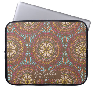 Mandala Brown Laptopschutzhülle