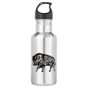 Mandala Buffalo Bull Edelstahlflasche