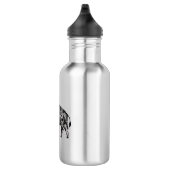 Mandala Buffalo Bull Edelstahlflasche (Rechts)