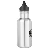 Mandala Buffalo Bull Edelstahlflasche (Links)