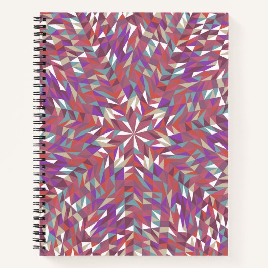 Mandala Bullet Journal / Linken Notebook Notizblock (Vorderseite)