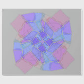 Mandala-Buntstift-Skizze Geschenkpapier (Flach)