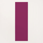 Mandala Burgundy Custom Yoga Mat Yogamatte (Rückseite)