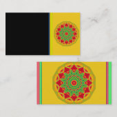 Mandala Business Card Visitenkarte (Vorne/Hinten)