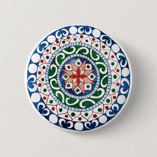 Mandala Button (Vorderseite)