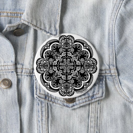 Mandala Button (Beispiel)