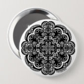 Mandala Button (Vorne & Hinten)