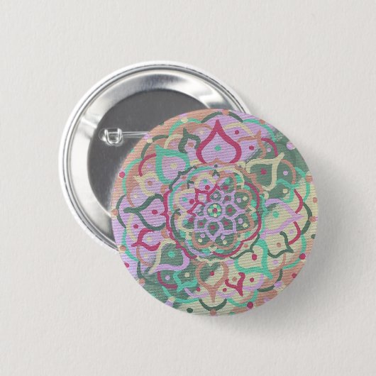 Mandala Button (Vorne & Hinten)
