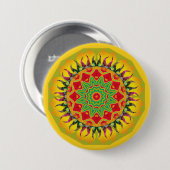 Mandala Button (Vorne & Hinten)