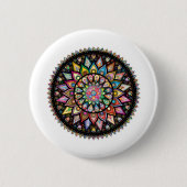 Mandala Button (Vorderseite)