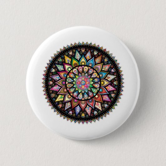 Mandala Button (Vorderseite)