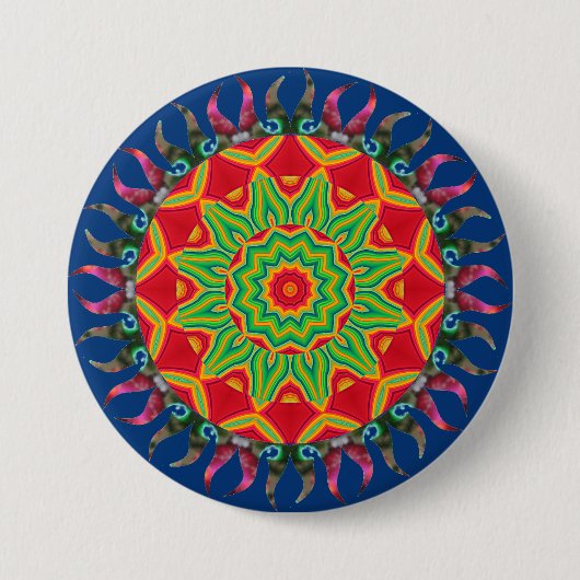 Mandala Button (Vorderseite)