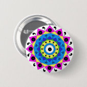 Mandala Button (Vorne & Hinten)