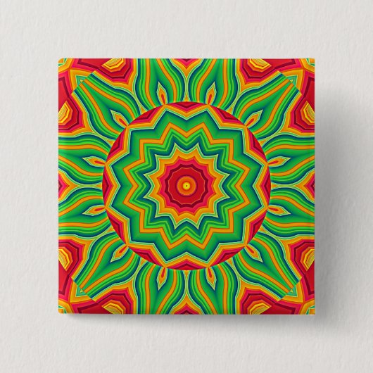 Mandala Button (Vorderseite)