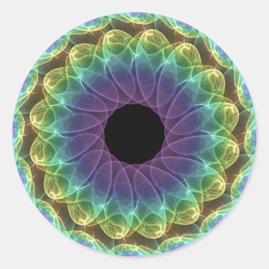 Mandala C02 Stickers (Vorderseite)