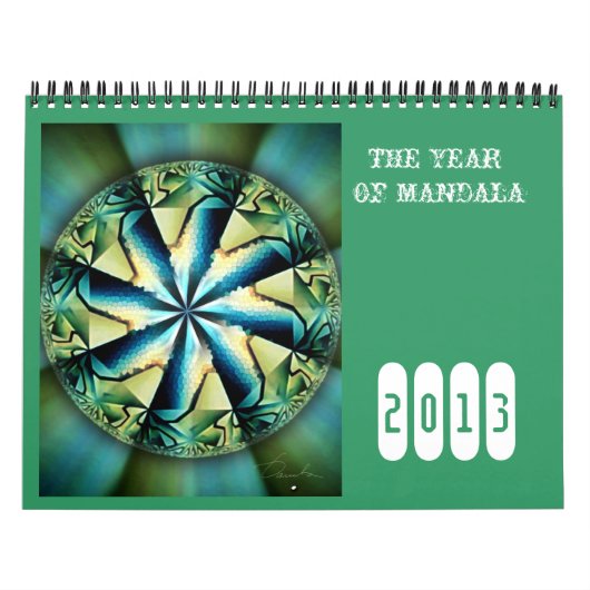 MANDALA CALENDAR KALENDER (Titelbild)