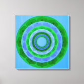 Mandala Canvas Print Leinwanddruck (Vorderseite)