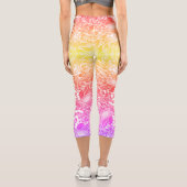Mandala Capri Leggings (Rückseite)