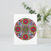 Mandala Cards Postkarte (Stehend Vorderseite)