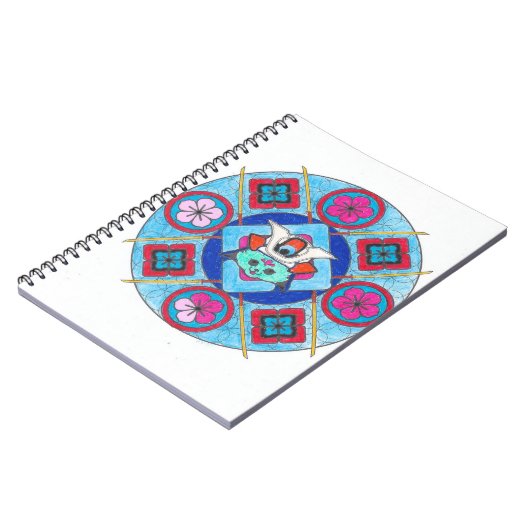 Mandala Carnet Notizblock (Linke Seite)