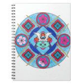 Mandala Carnet Notizblock (Vorderseite)