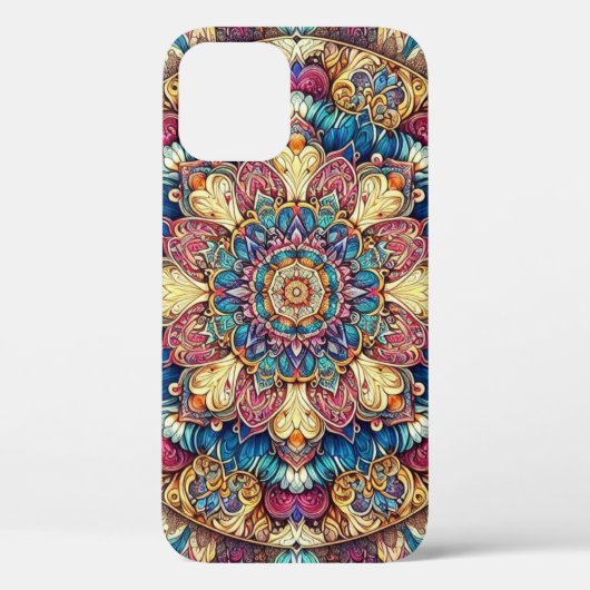 Mandala Case-Mate iPhone Hülle (Rückseite)