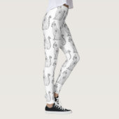 Mandala Cat Leggings (Rechts)