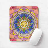 Mandala Cheerful Dance Mousepad (Mit Mouse)