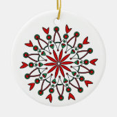 Mandala Christmas Ornament (Vorne)