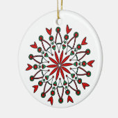 Mandala Christmas Ornament (Links)