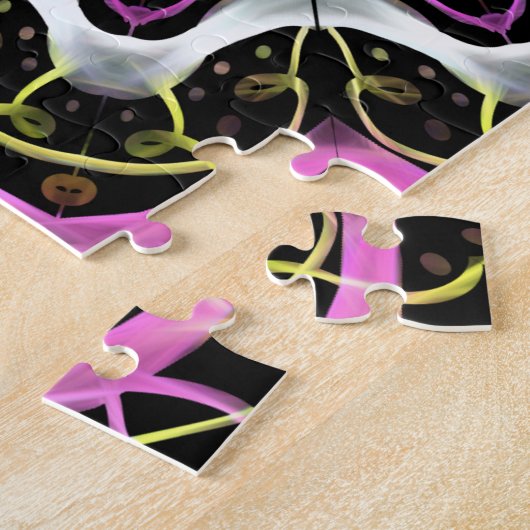 Mandala Circle Art Bright Creative Pattern Puzzle (Seite)