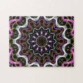 Mandala Circle Art Bright Creative Pattern Puzzle (Horizontal)