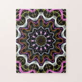 Mandala Circle Art Bright Creative Pattern Puzzle (Vertikal)