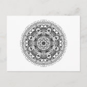 Mandala Circle Postkarte (Vorderseite)