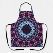 Mandala Circle Psychedelic Trippy Hippie Boho Schürze (Vorderseite)