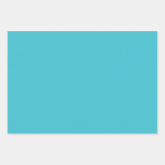 Mandala Circles Türkis und Rosa Geschenkpapier Set (Vorderseite 3)