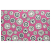 Mandala Cirque-Punkt rosa Stoff (Fat Quarter (45,7 x 55,9 cm))