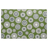 Mandala Cirque Spot grün Stoff (Fat Quarter (45,7 x 55,9 cm))