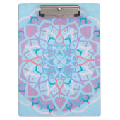 Mandala Clipboard Klemmbrett (Vorderseite)
