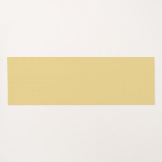 Mandala-Collage in Gelb Yogamatte (Rückseite (Horizontal))