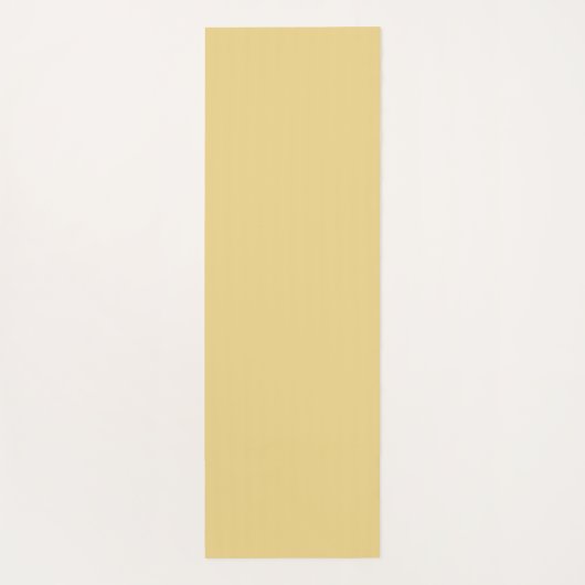 Mandala-Collage in Gelb Yogamatte (Rückseite)