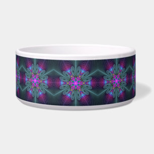 Mandala Colorful Spirituelles Fraktal Kunst, Dicht Napf
