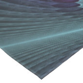 Mandala Colorful Spirituelles Fraktal Kunst, Dicht Tischdecke (Schrägansicht)