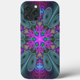Mandala Colorful Strickendes Fraktal Kunst Kaleido Case-Mate iPhone Hülle