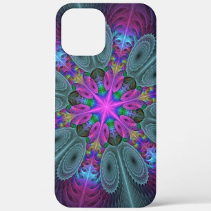 Mandala Colorful Strickendes Fraktal Kunst Kaleido Case-Mate iPhone Hülle