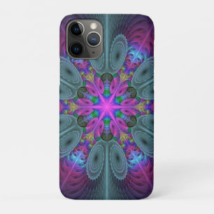 Mandala Colorful Strickendes Fraktal Kunst Kaleido Case-Mate iPhone Hülle