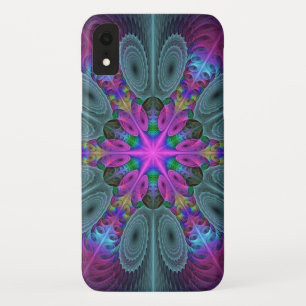 Mandala Colorful Strickendes Fraktal Kunst Kaleido Case-Mate iPhone Hülle