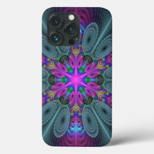 Mandala Colorful Strickendes Fraktal Kunst Kaleido Case-Mate iPhone Hülle