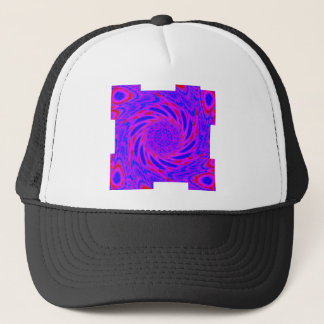 Mandala-colorpink-blau-LIEBE-Kaleidoskop RMDESIGN Truckerkappe